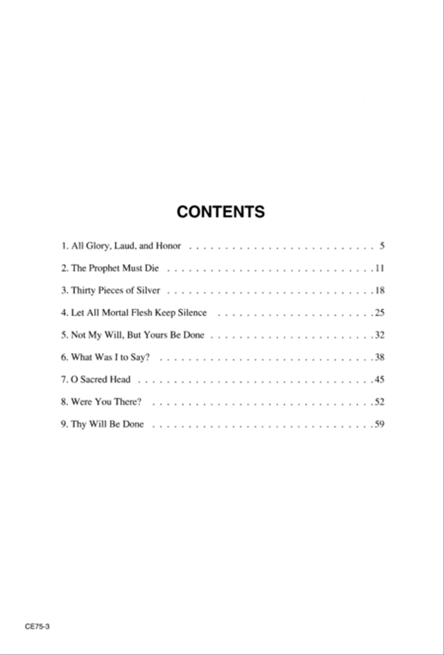 Thy Will Be Done (Digital Download) 4-Part scores gallery preview page 5