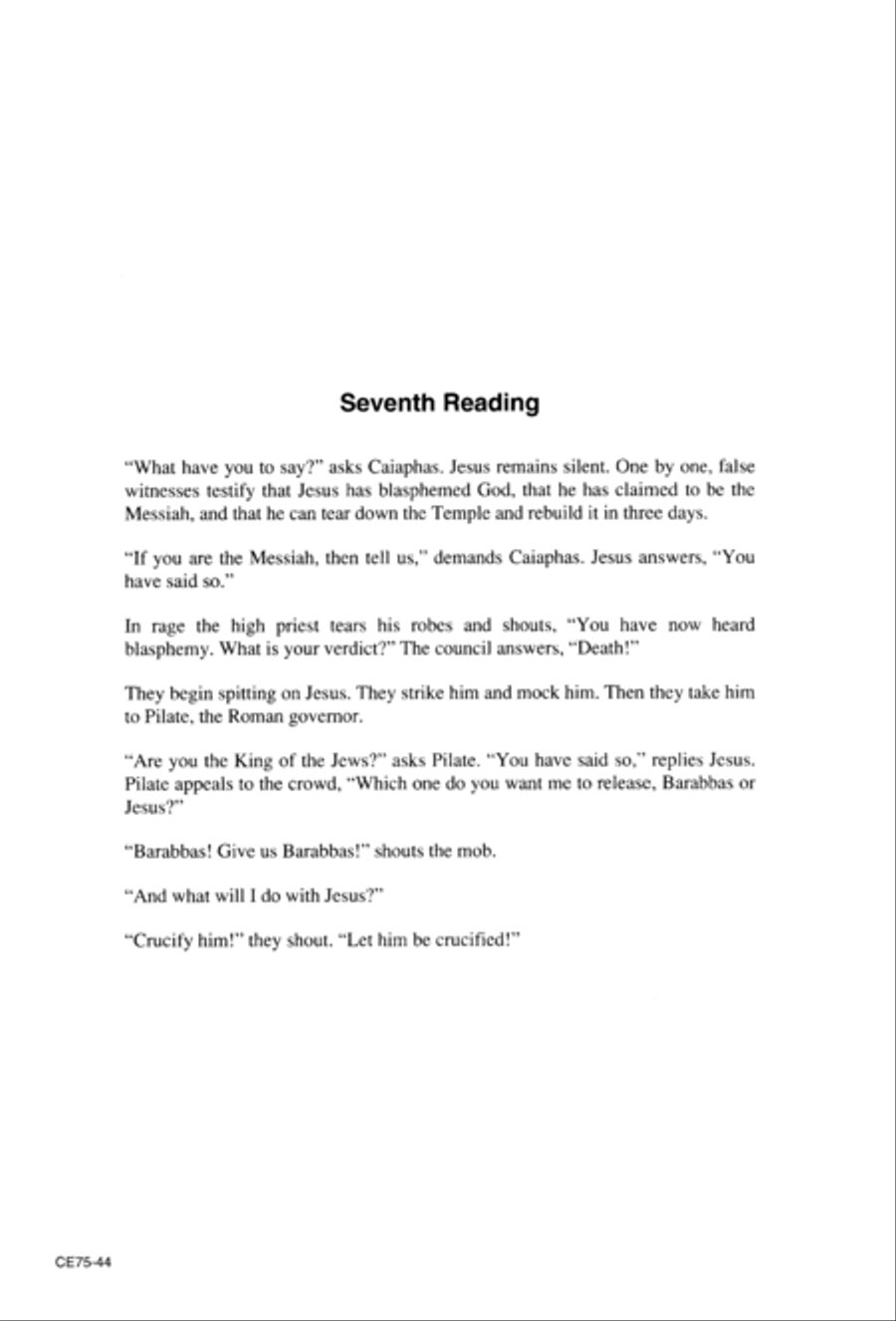 Thy Will Be Done (Digital Download) 4-Part scores gallery preview page 45