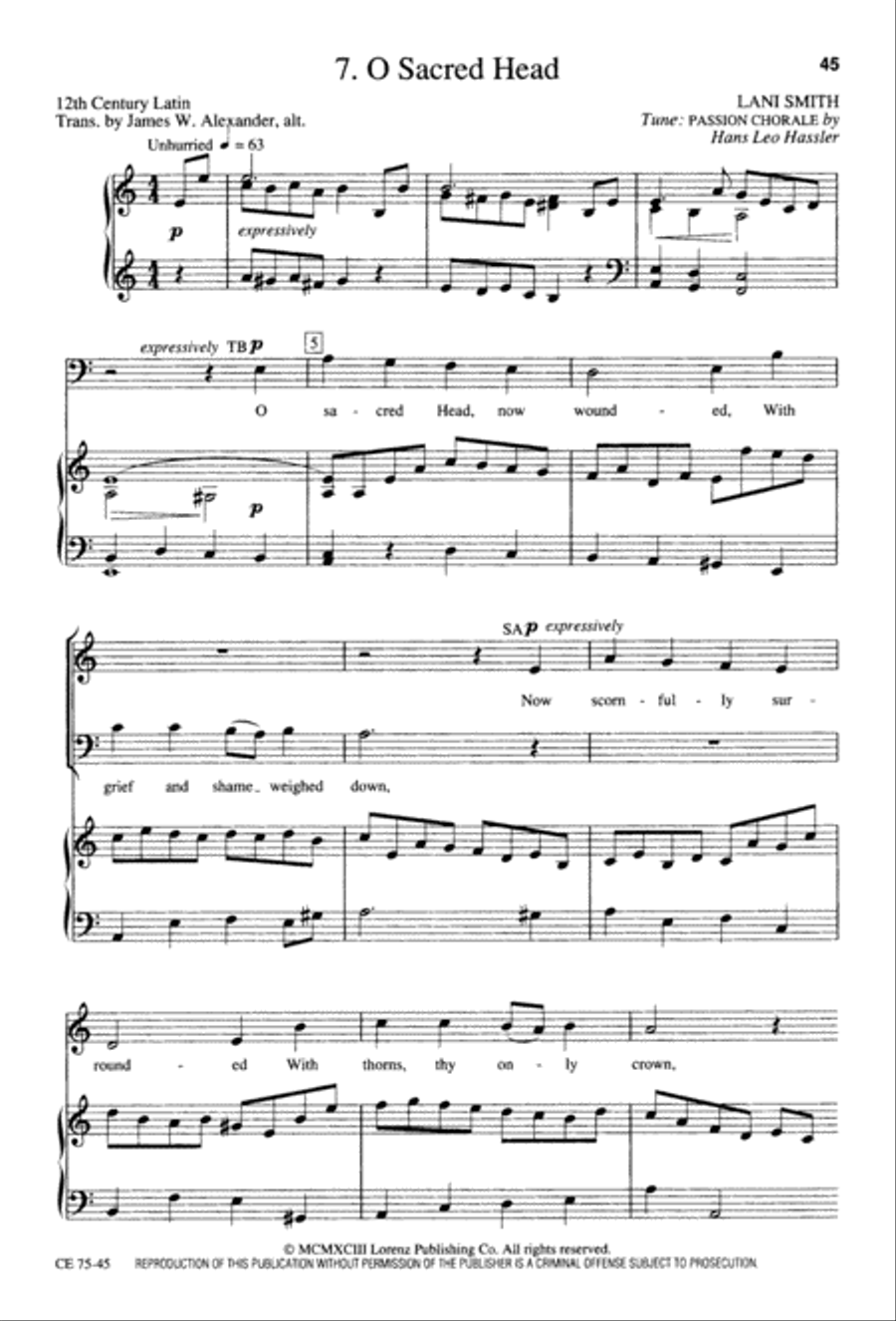 Thy Will Be Done (Digital Download) 4-Part scores gallery preview page 46