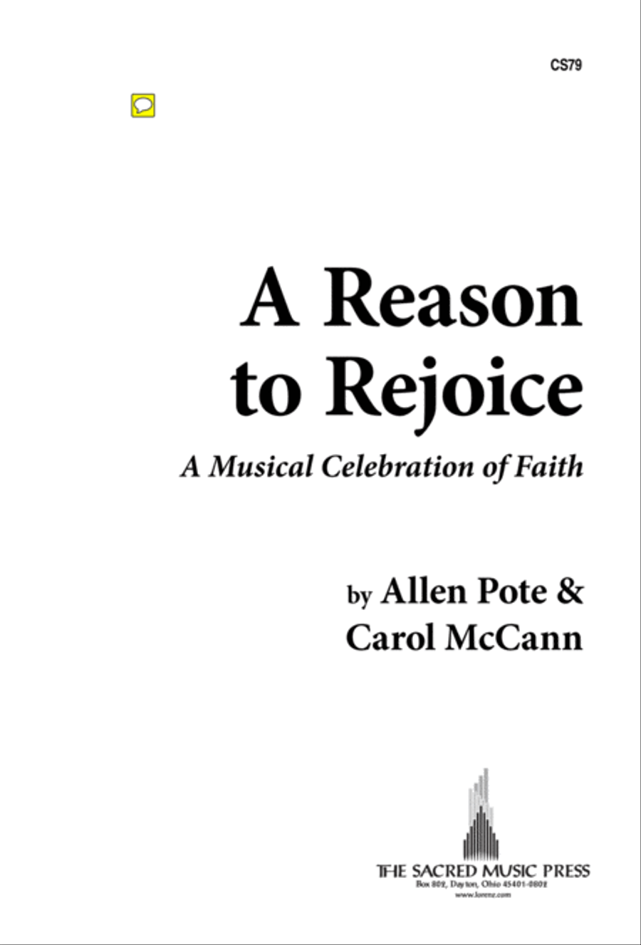 A Reason to Rejoice (Digital Download) 4-Part scores gallery preview page 1