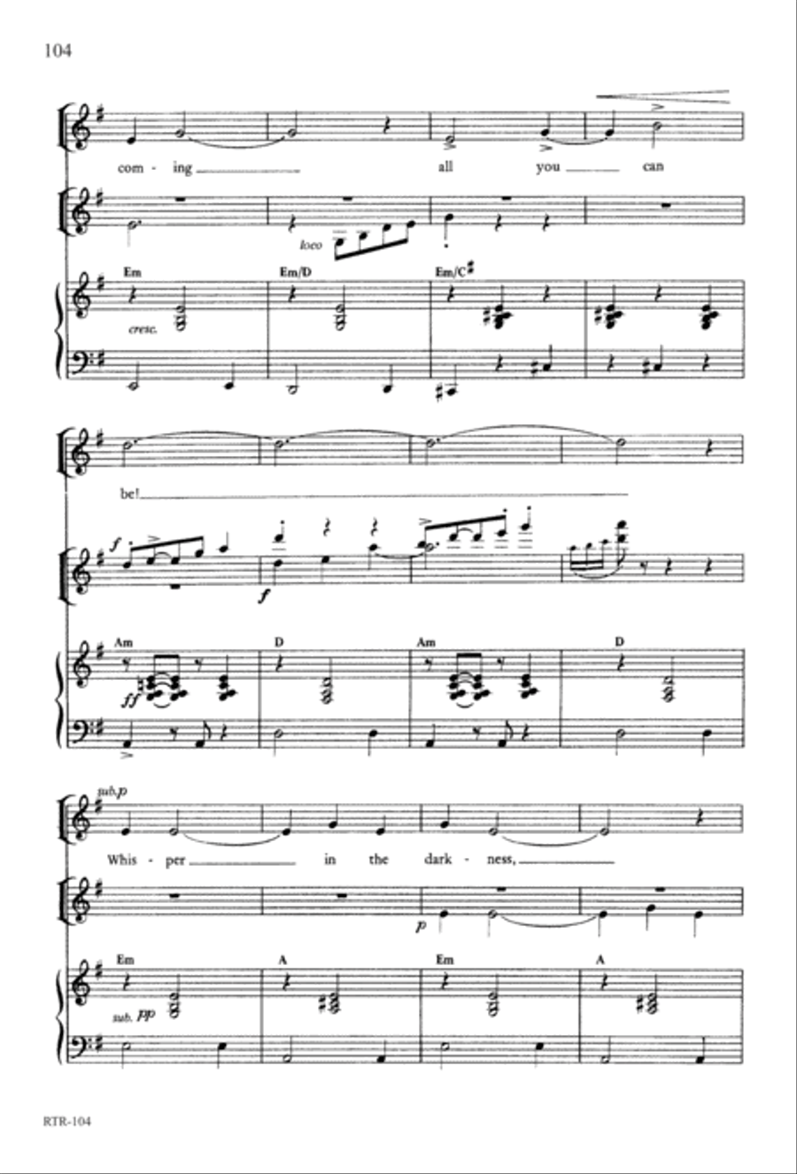 A Reason to Rejoice (Digital Download) 4-Part scores gallery preview page 106