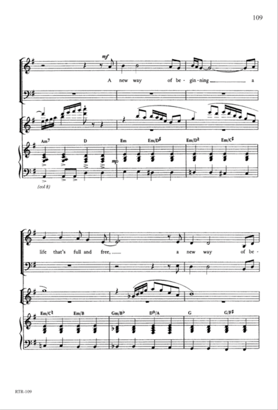 A Reason to Rejoice (Digital Download) 4-Part scores gallery preview page 111