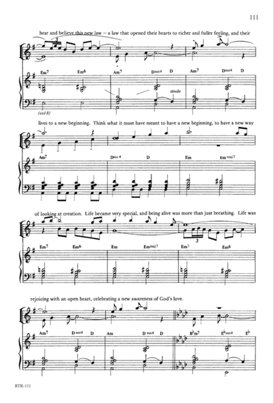 A Reason to Rejoice (Digital Download) 4-Part scores gallery preview page 113