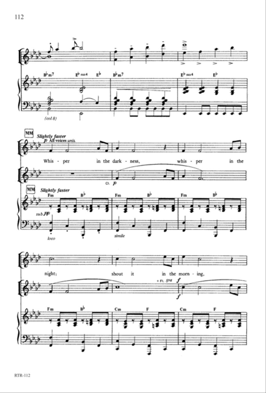 A Reason to Rejoice (Digital Download) 4-Part scores gallery preview page 114