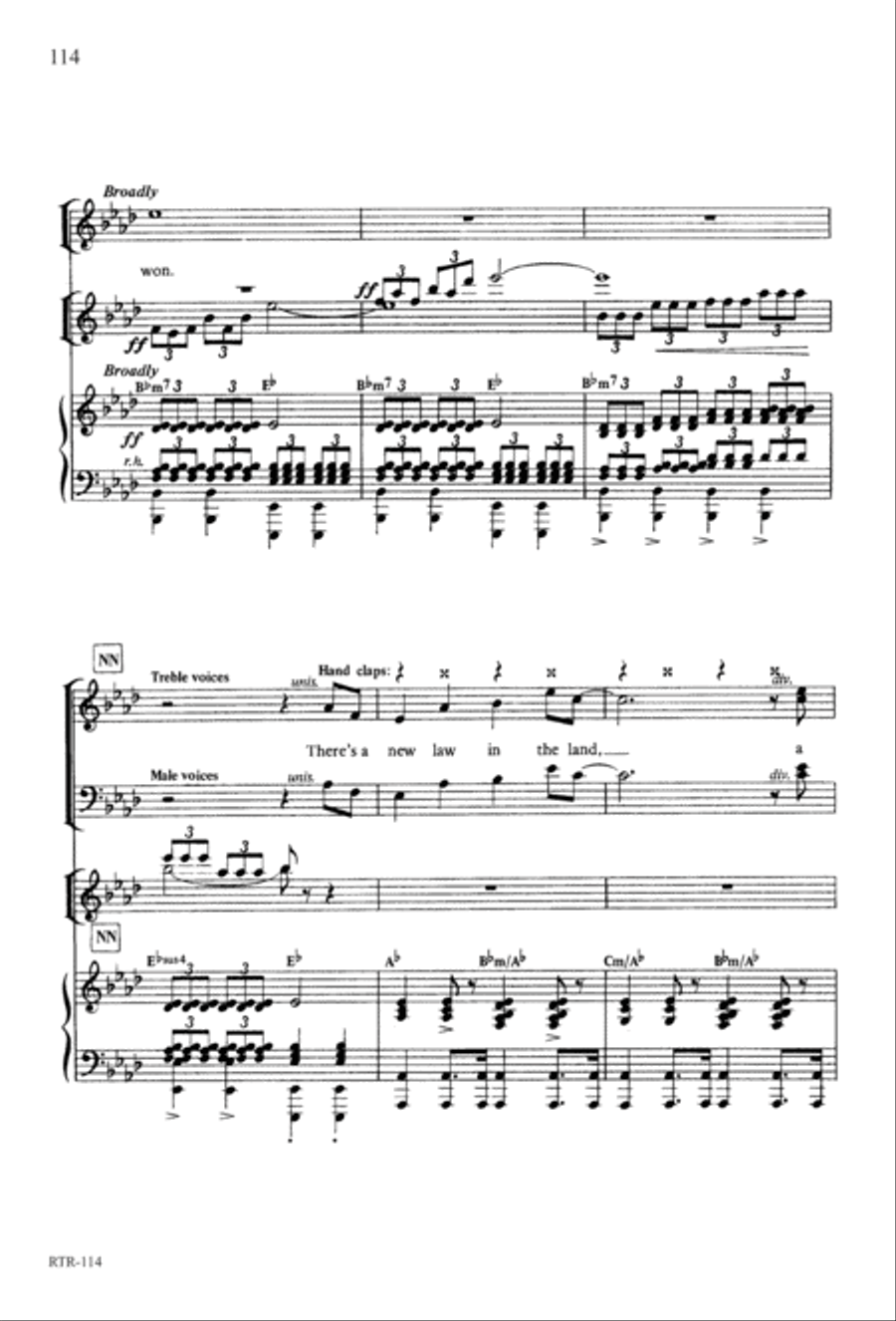 A Reason to Rejoice (Digital Download) 4-Part scores gallery preview page 116