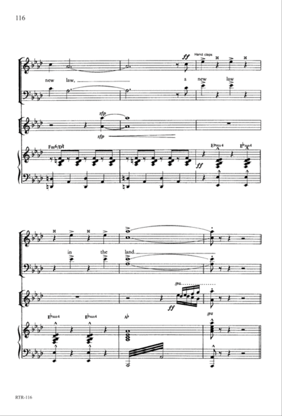 A Reason to Rejoice (Digital Download) 4-Part scores gallery preview page 118