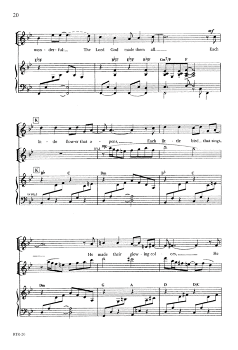 A Reason to Rejoice (Digital Download) 4-Part scores gallery preview page 22