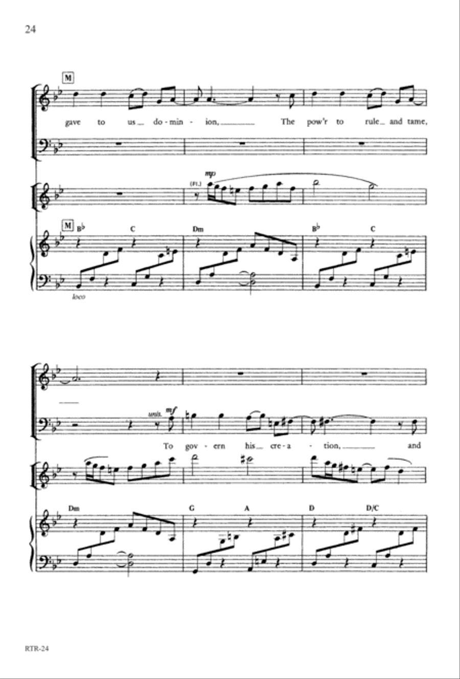 A Reason to Rejoice (Digital Download) 4-Part scores gallery preview page 26