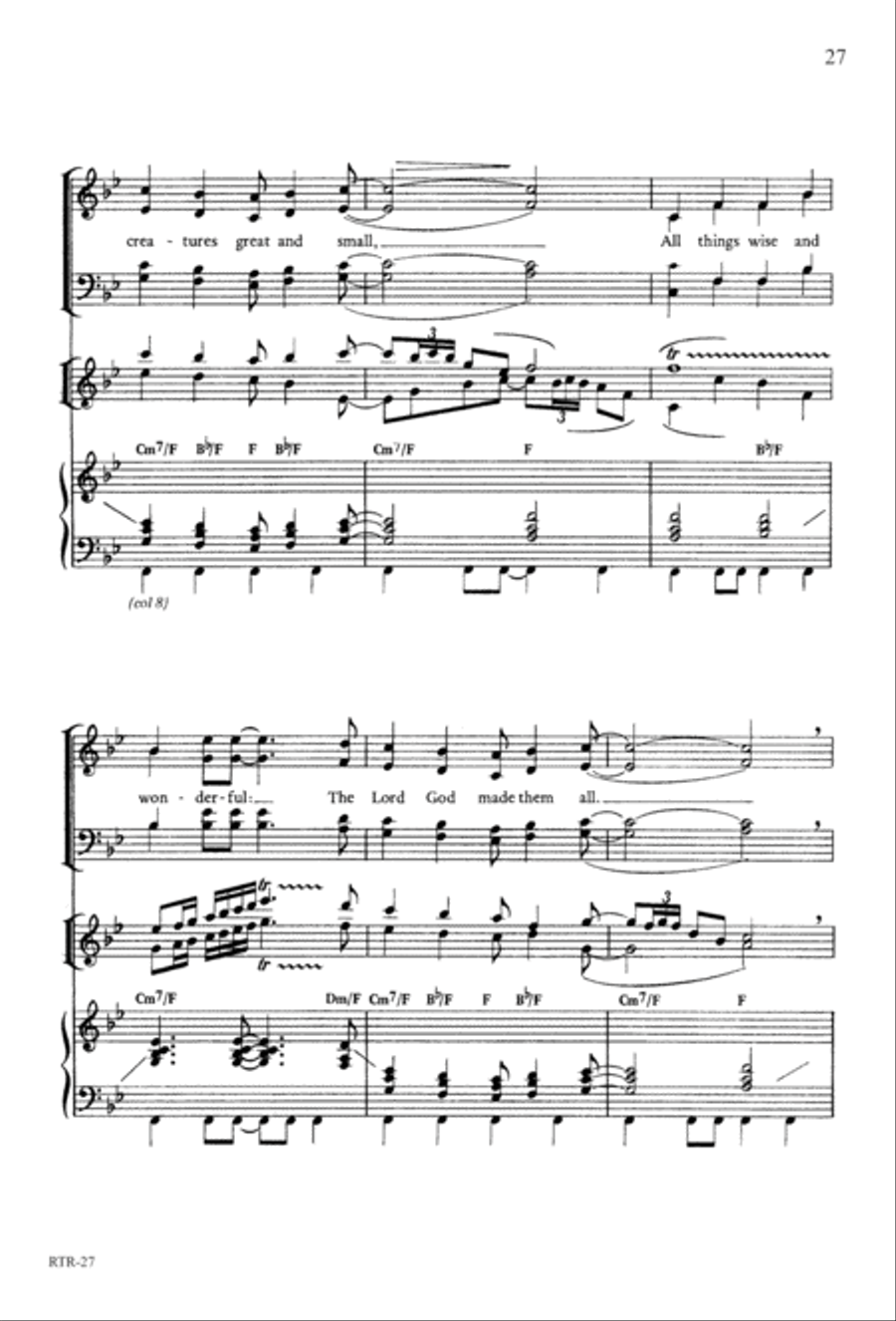 A Reason to Rejoice (Digital Download) 4-Part scores gallery preview page 29