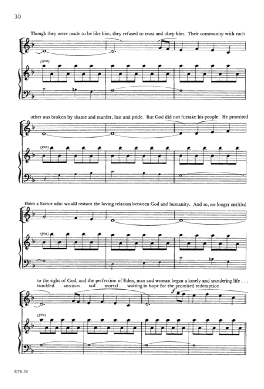 A Reason to Rejoice (Digital Download) 4-Part scores gallery preview page 32