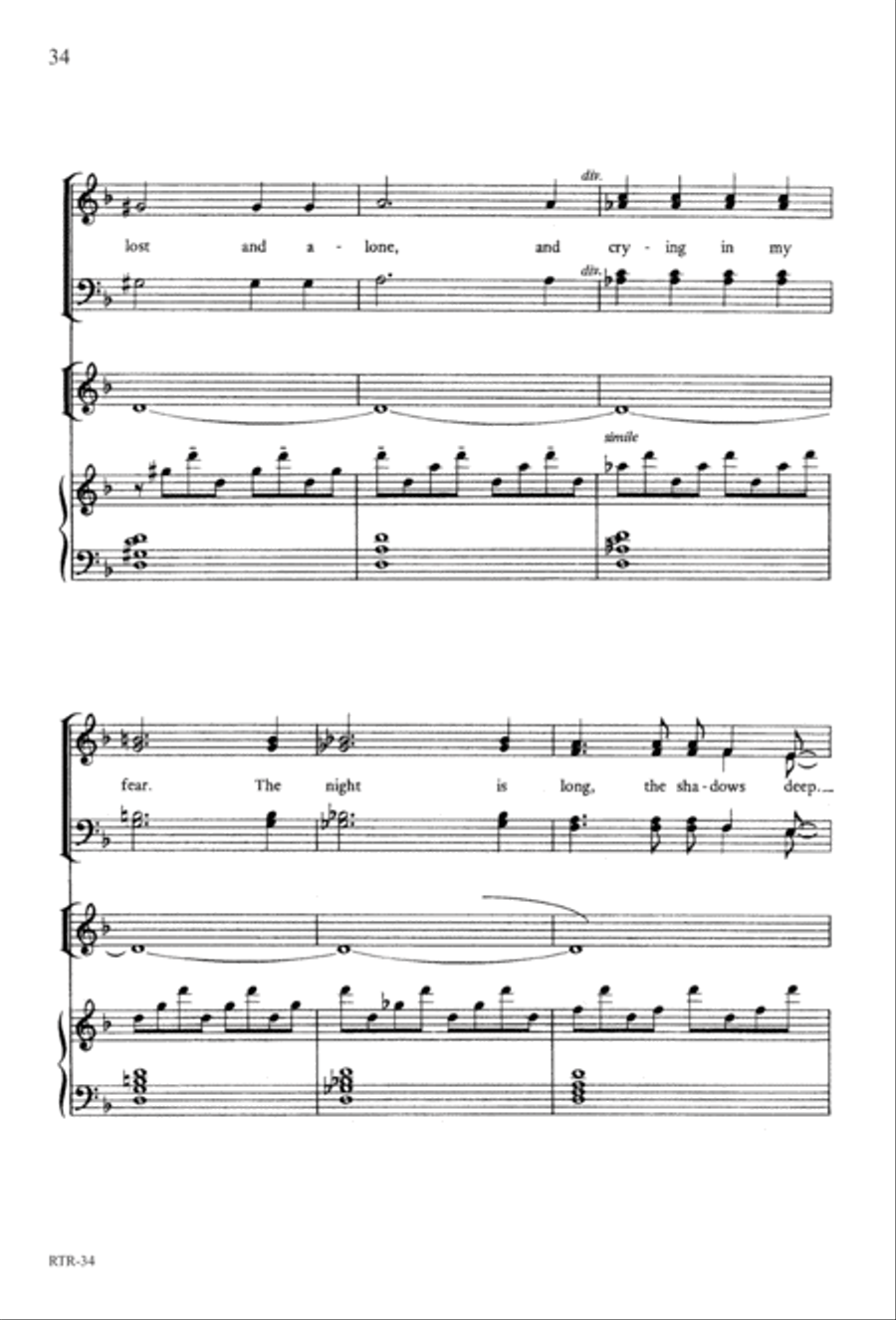 A Reason to Rejoice (Digital Download) 4-Part scores gallery preview page 36