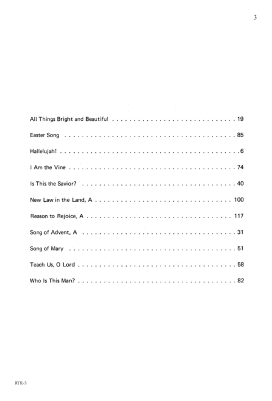 A Reason to Rejoice (Digital Download) 4-Part scores gallery preview page 5