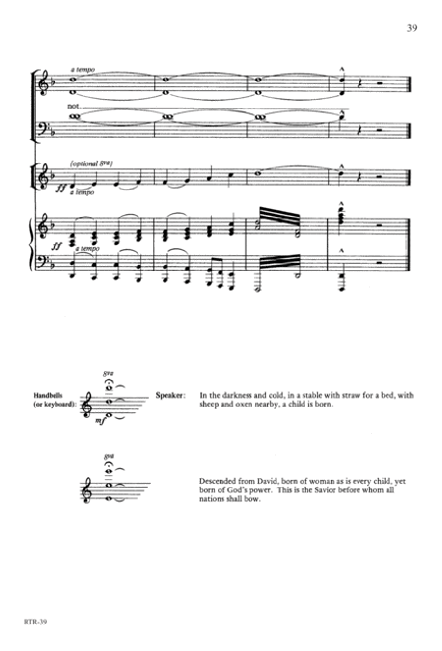 A Reason to Rejoice (Digital Download) 4-Part scores gallery preview page 41