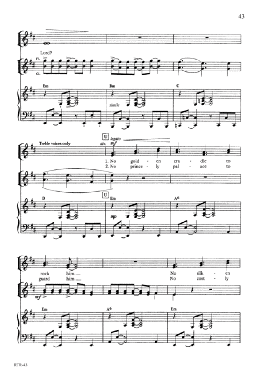 A Reason to Rejoice (Digital Download) 4-Part scores gallery preview page 45