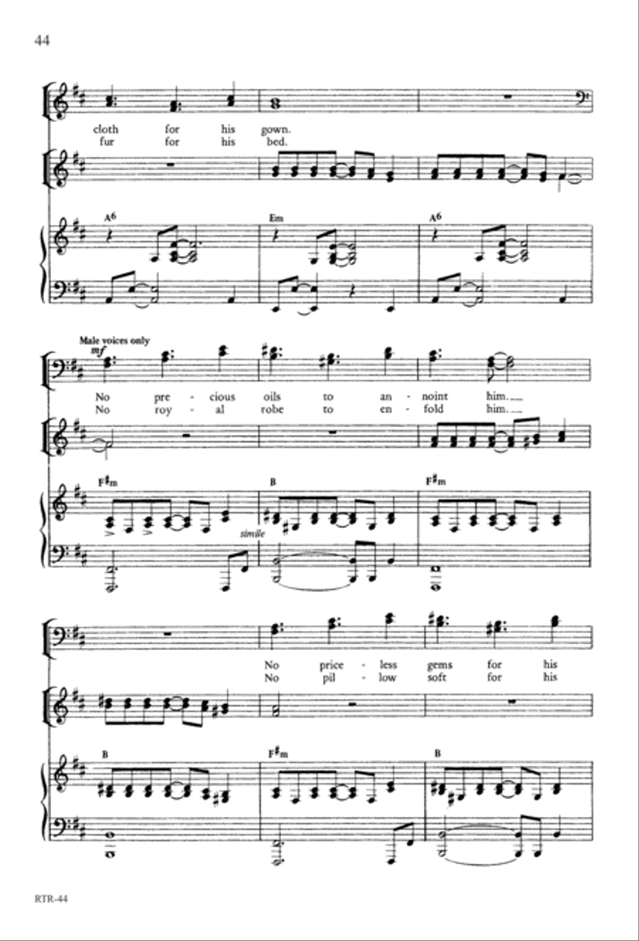 A Reason to Rejoice (Digital Download) 4-Part scores gallery preview page 46