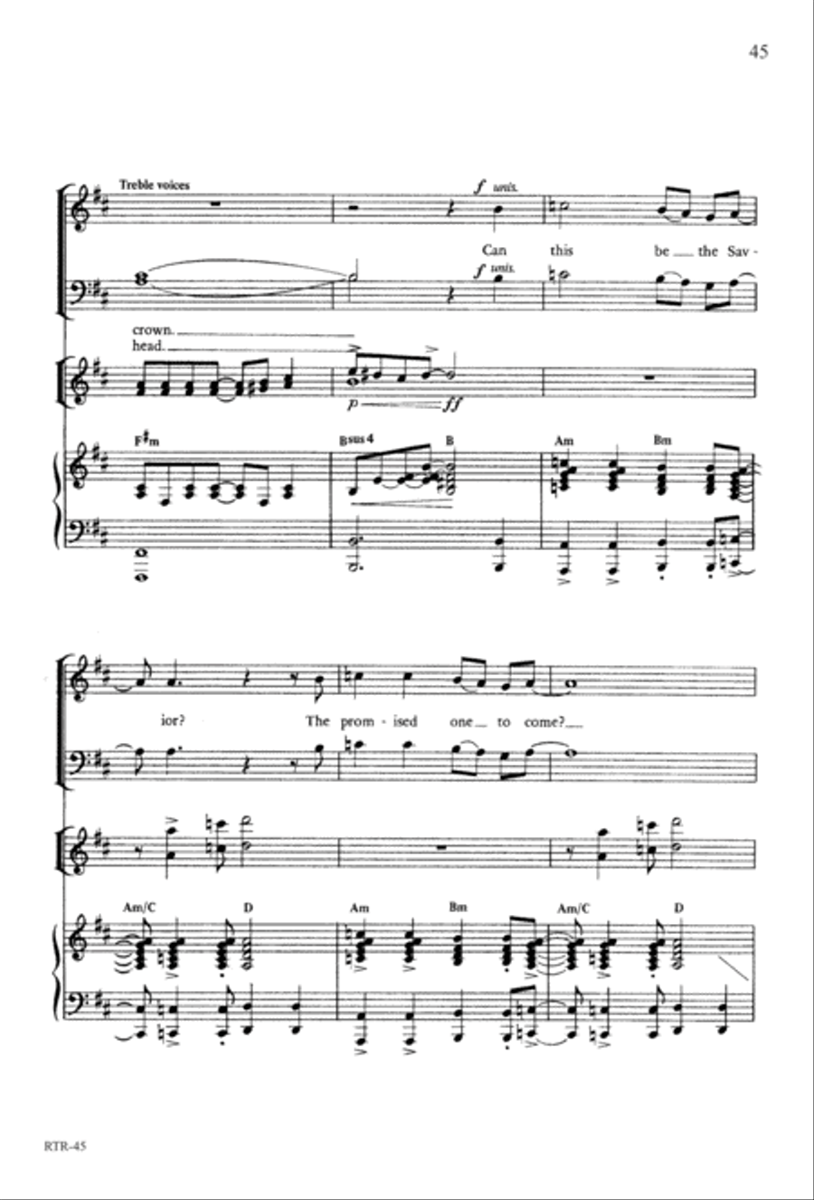 A Reason to Rejoice (Digital Download) 4-Part scores gallery preview page 47