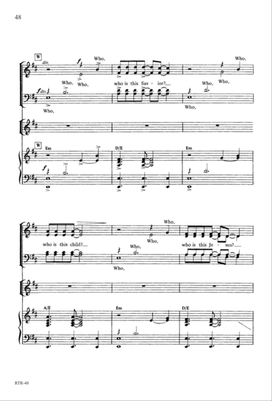 A Reason to Rejoice (Digital Download) 4-Part scores gallery preview page 50