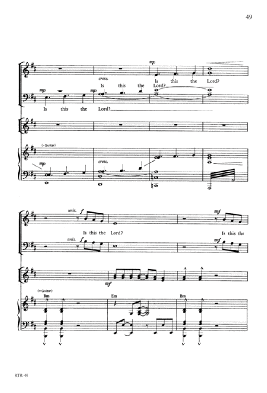A Reason to Rejoice (Digital Download) 4-Part scores gallery preview page 51