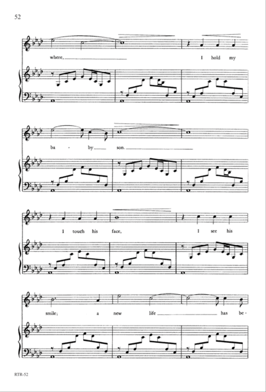 A Reason to Rejoice (Digital Download) 4-Part scores gallery preview page 54