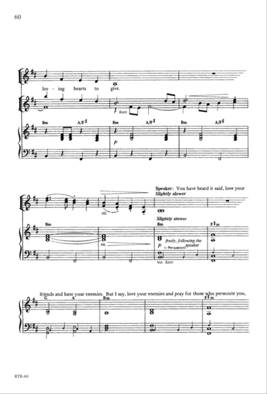 A Reason to Rejoice (Digital Download) 4-Part scores gallery preview page 62