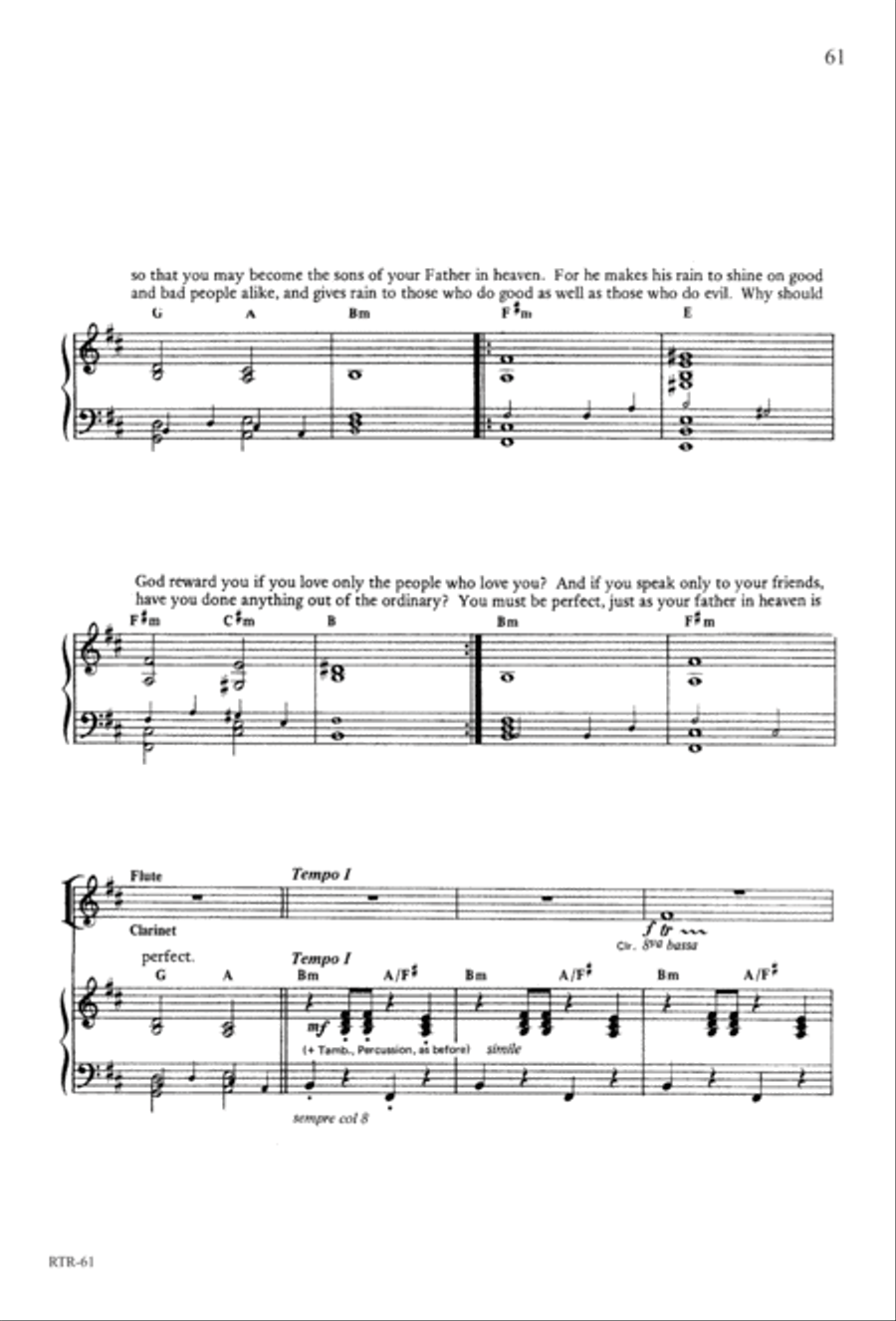 A Reason to Rejoice (Digital Download) 4-Part scores gallery preview page 63