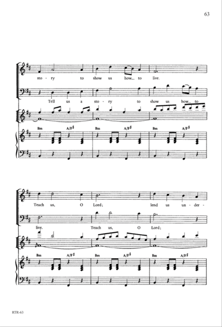 A Reason to Rejoice (Digital Download) 4-Part scores gallery preview page 65