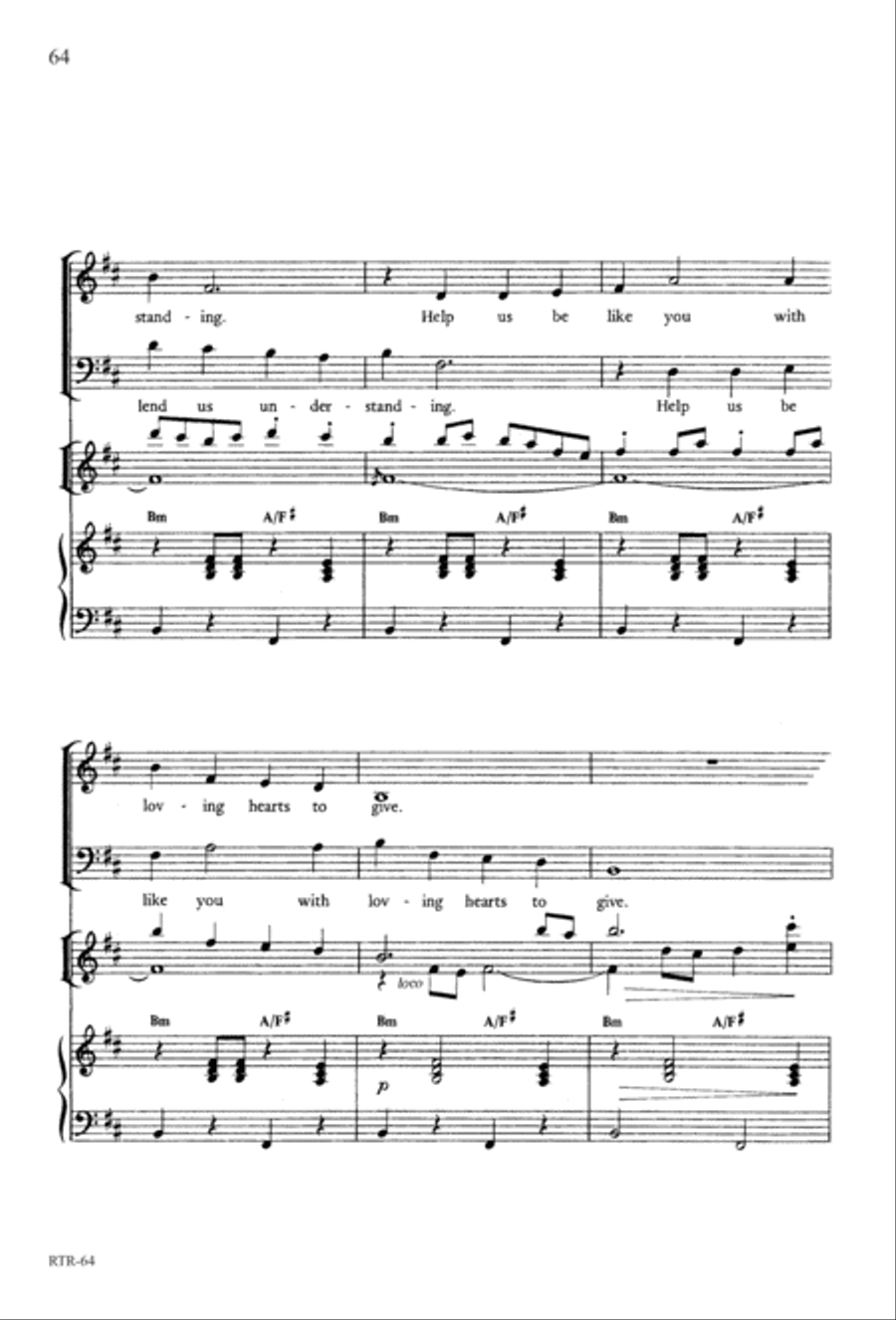 A Reason to Rejoice (Digital Download) 4-Part scores gallery preview page 66