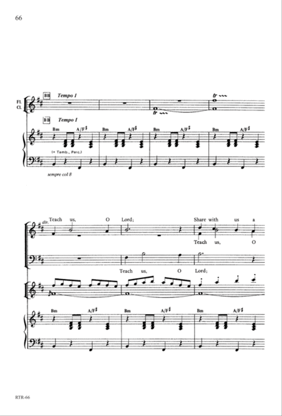 A Reason to Rejoice (Digital Download) 4-Part scores gallery preview page 68