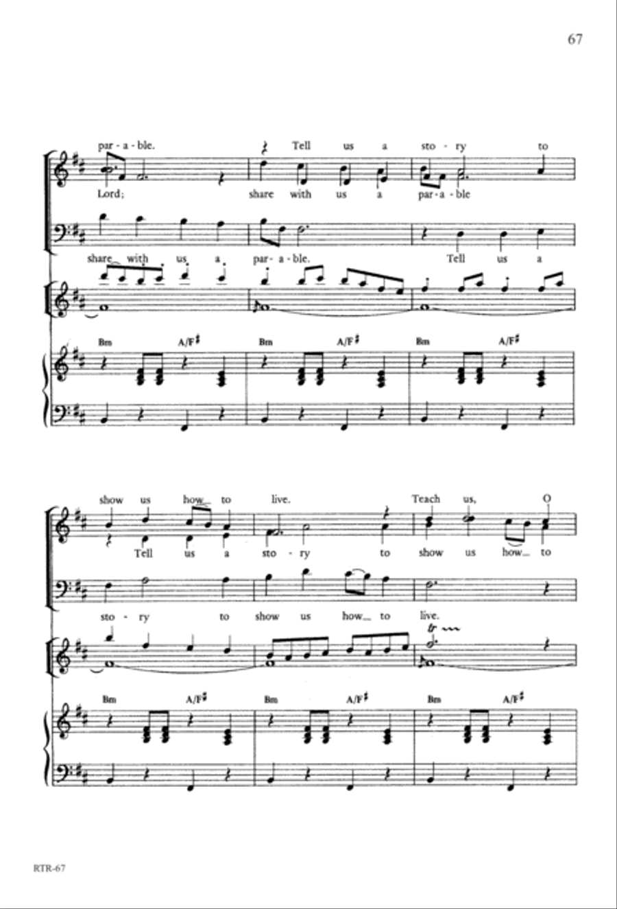 A Reason to Rejoice (Digital Download) 4-Part scores gallery preview page 69