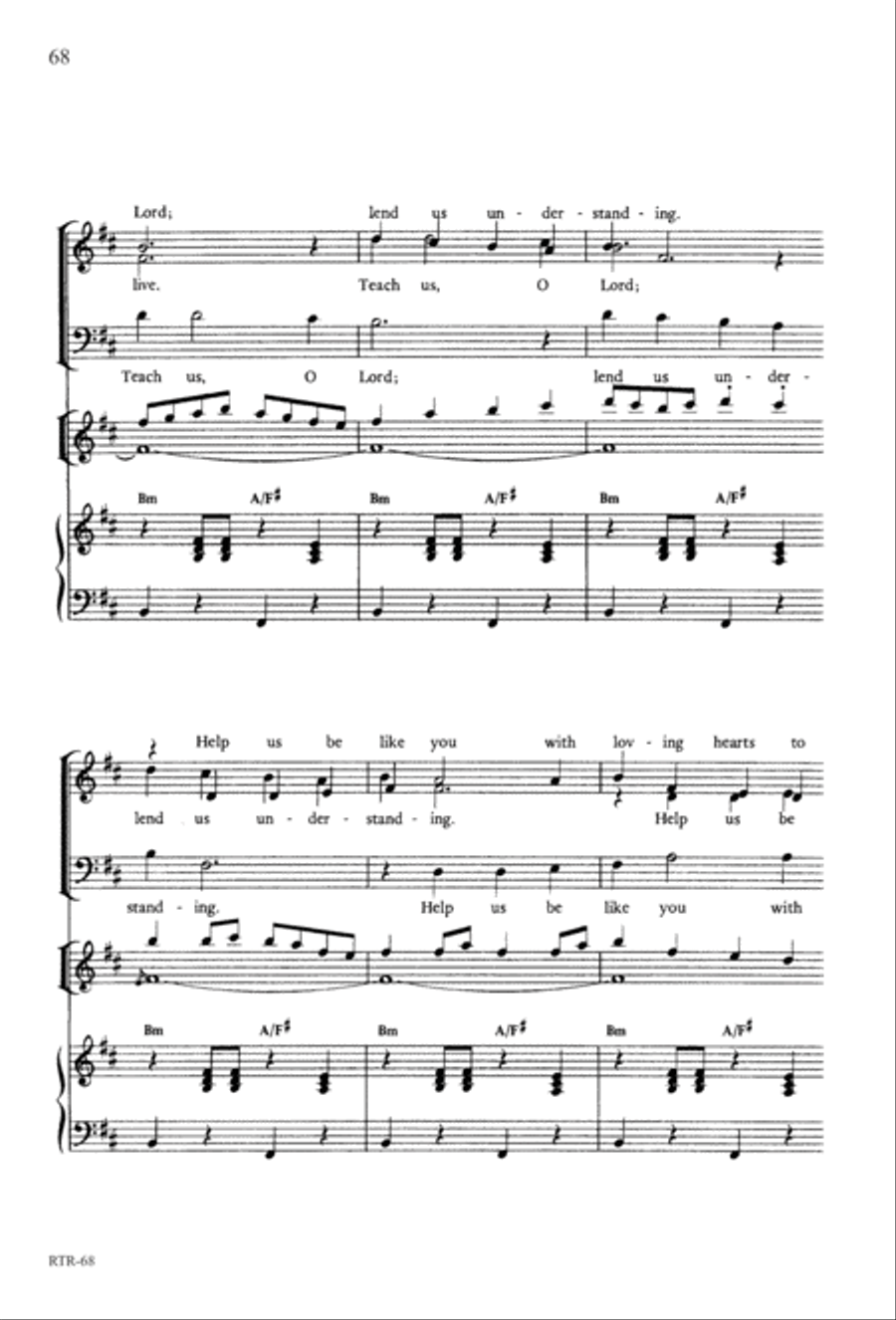 A Reason to Rejoice (Digital Download) 4-Part scores gallery preview page 70