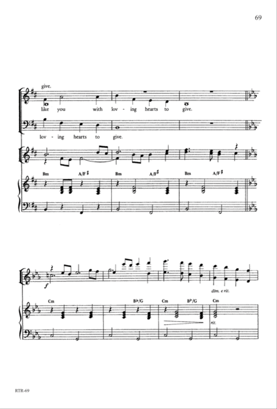 A Reason to Rejoice (Digital Download) 4-Part scores gallery preview page 71