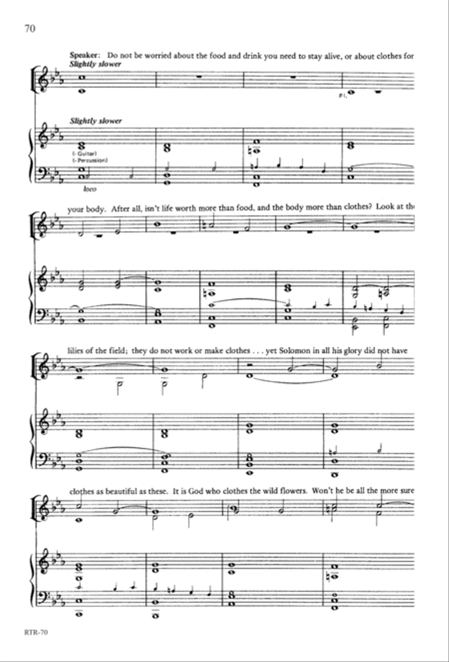 A Reason to Rejoice (Digital Download) 4-Part scores gallery preview page 72