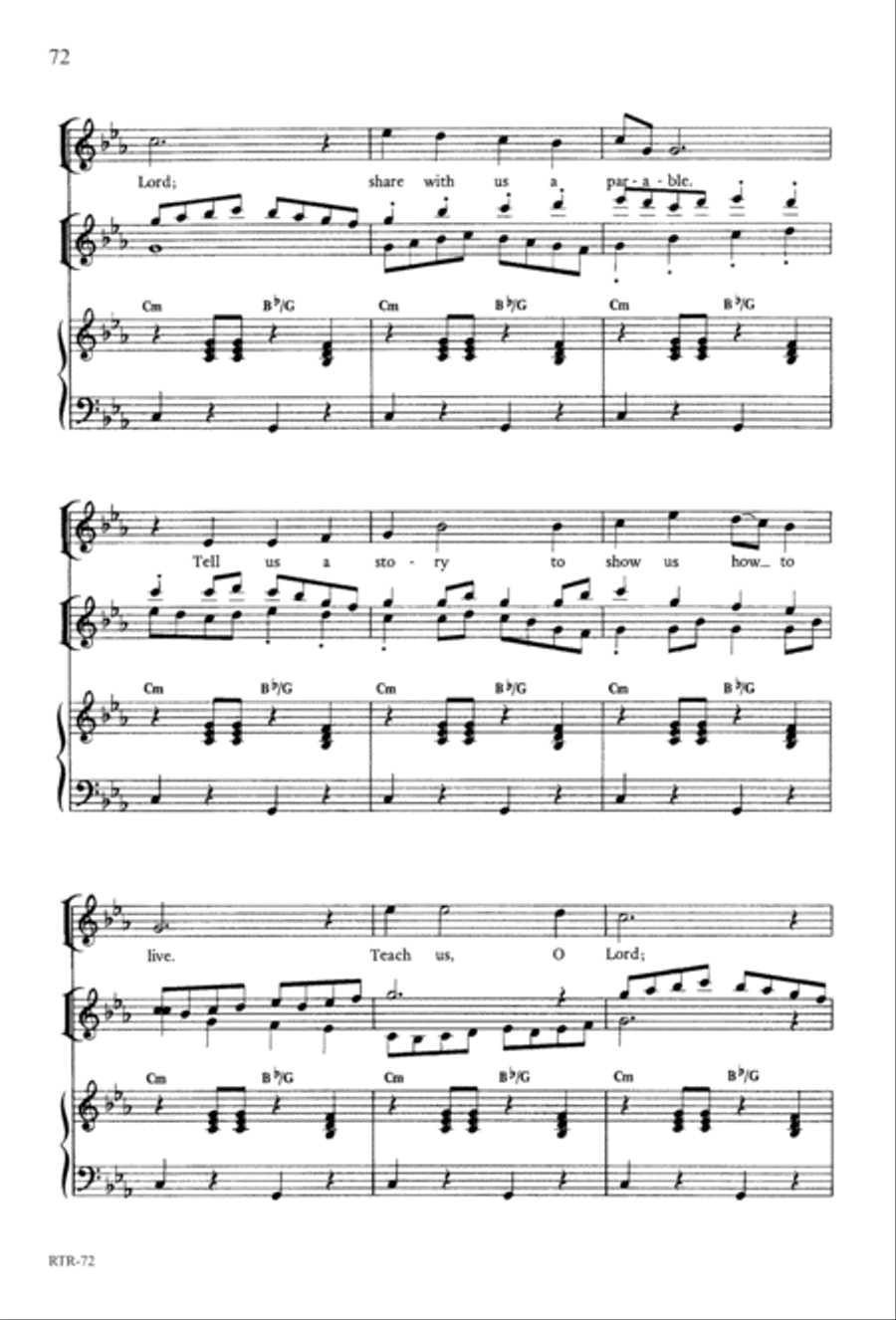 A Reason to Rejoice (Digital Download) 4-Part scores gallery preview page 74