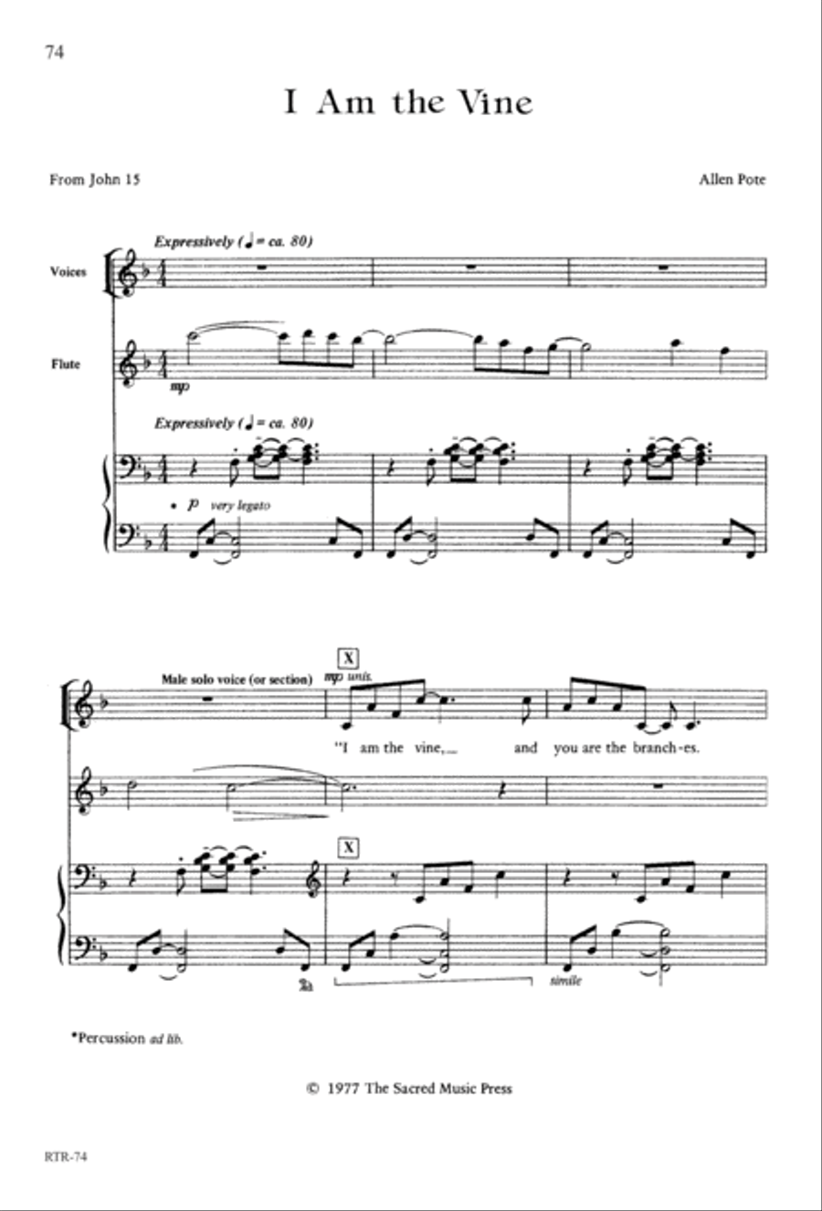 A Reason to Rejoice (Digital Download) 4-Part scores gallery preview page 76