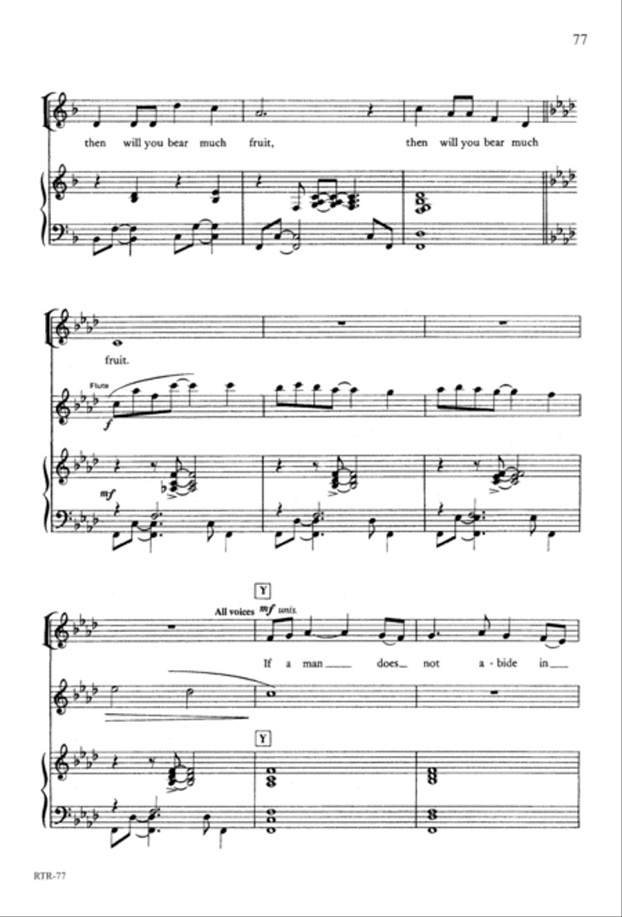 A Reason to Rejoice (Digital Download) 4-Part scores gallery preview page 79