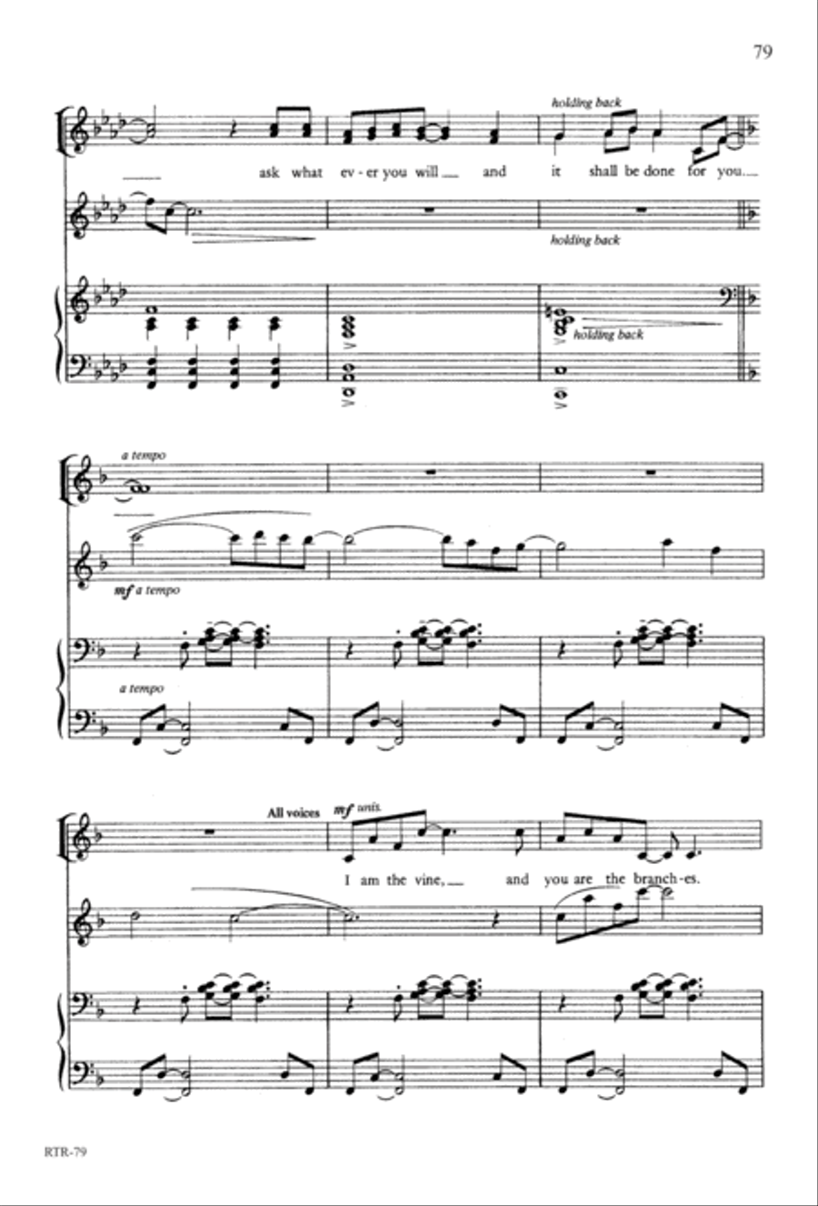 A Reason to Rejoice (Digital Download) 4-Part scores gallery preview page 81