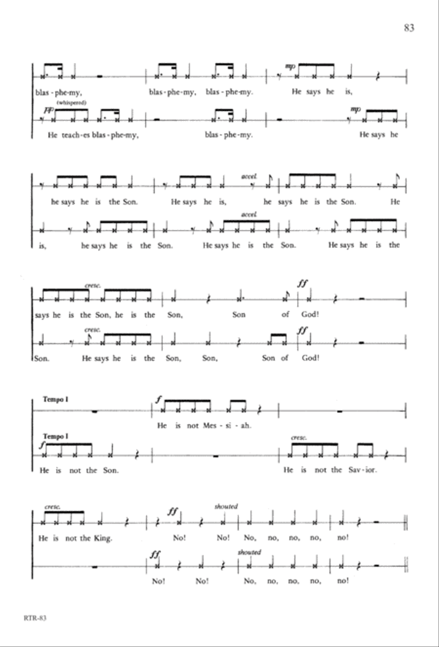 A Reason to Rejoice (Digital Download) 4-Part scores gallery preview page 85