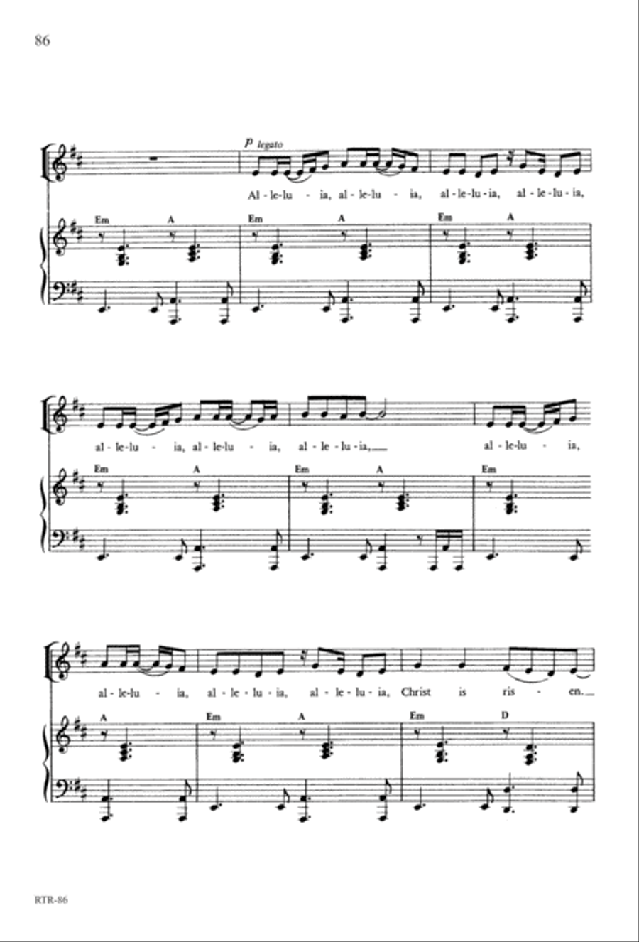 A Reason to Rejoice (Digital Download) 4-Part scores gallery preview page 88