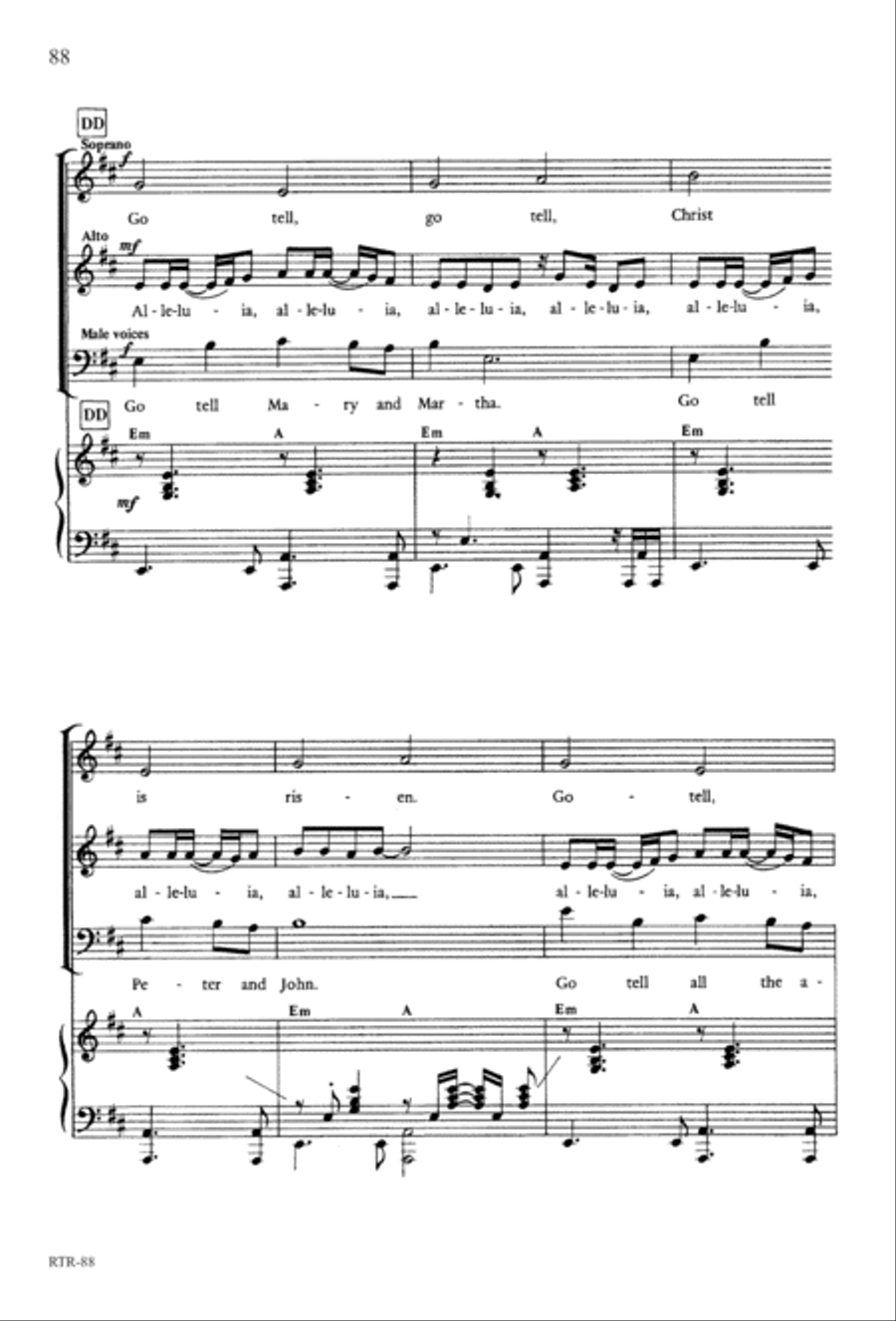 A Reason to Rejoice (Digital Download) 4-Part scores gallery preview page 90
