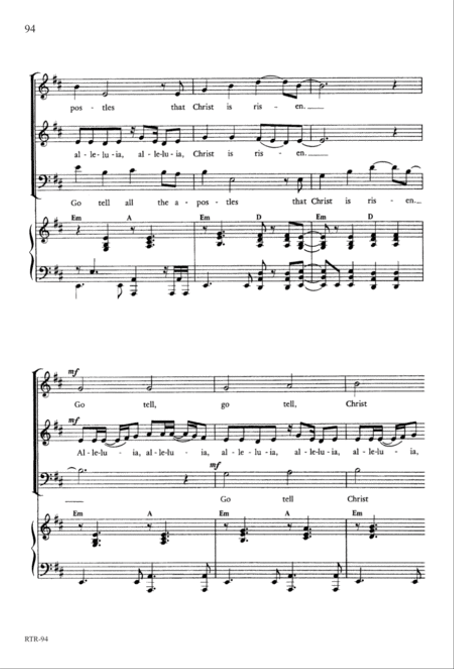 A Reason to Rejoice (Digital Download) 4-Part scores gallery preview page 96