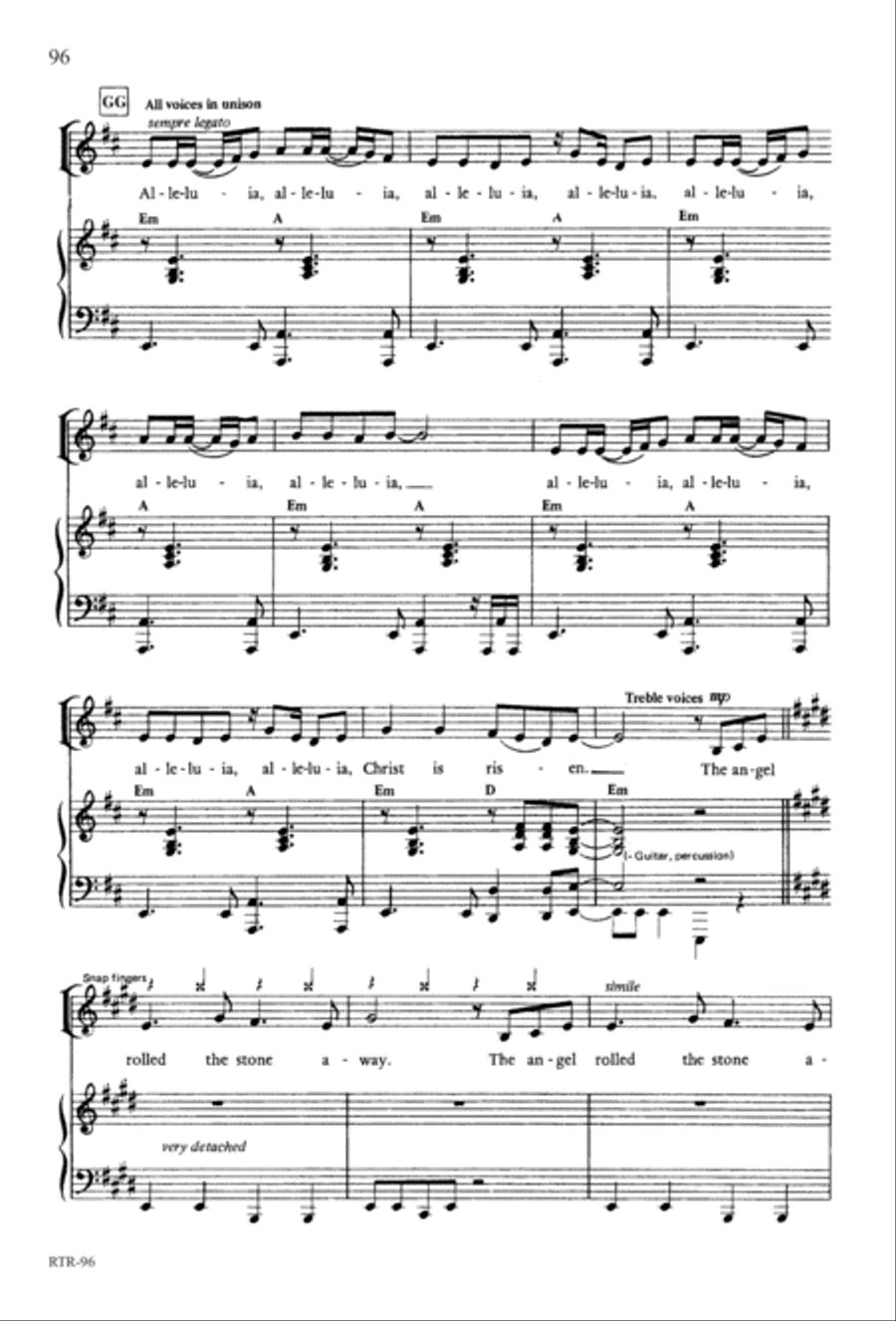 A Reason to Rejoice (Digital Download) 4-Part scores gallery preview page 98