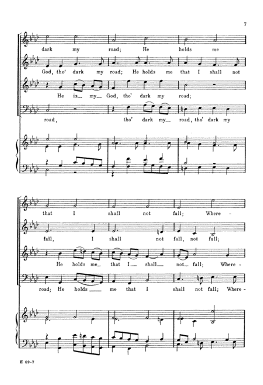 Whate'er My God Ordains is Right (Digital Download) 4-Part scores gallery preview page 9