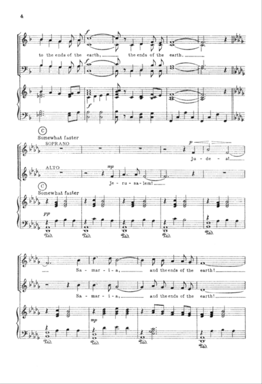 Ye Shall Be Witnesses (Digital Download) 4-Part scores gallery preview page 4
