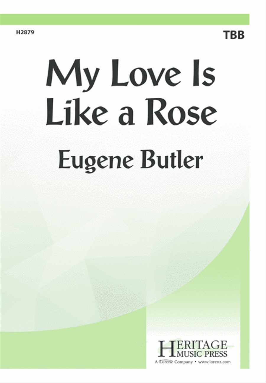My Love is Like a Rose (Digital Download) TTB scores gallery preview page 1