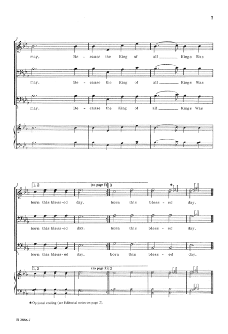 Three Carols for Men (Digital Download) TTB scores gallery preview page 7