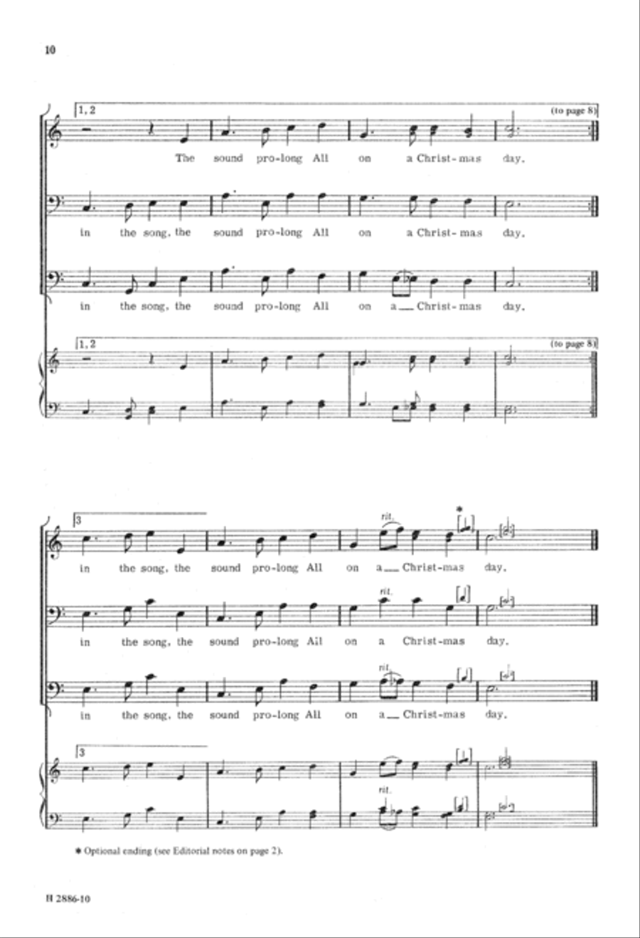 Three Carols for Men (Digital Download) TTB scores gallery preview page 10