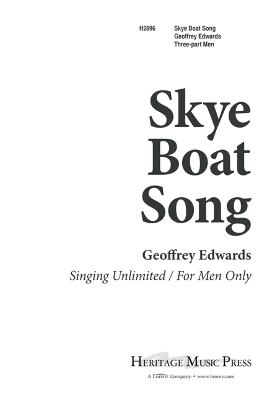 Skye Boat Song (Digital Download) TTB scores gallery preview page 1