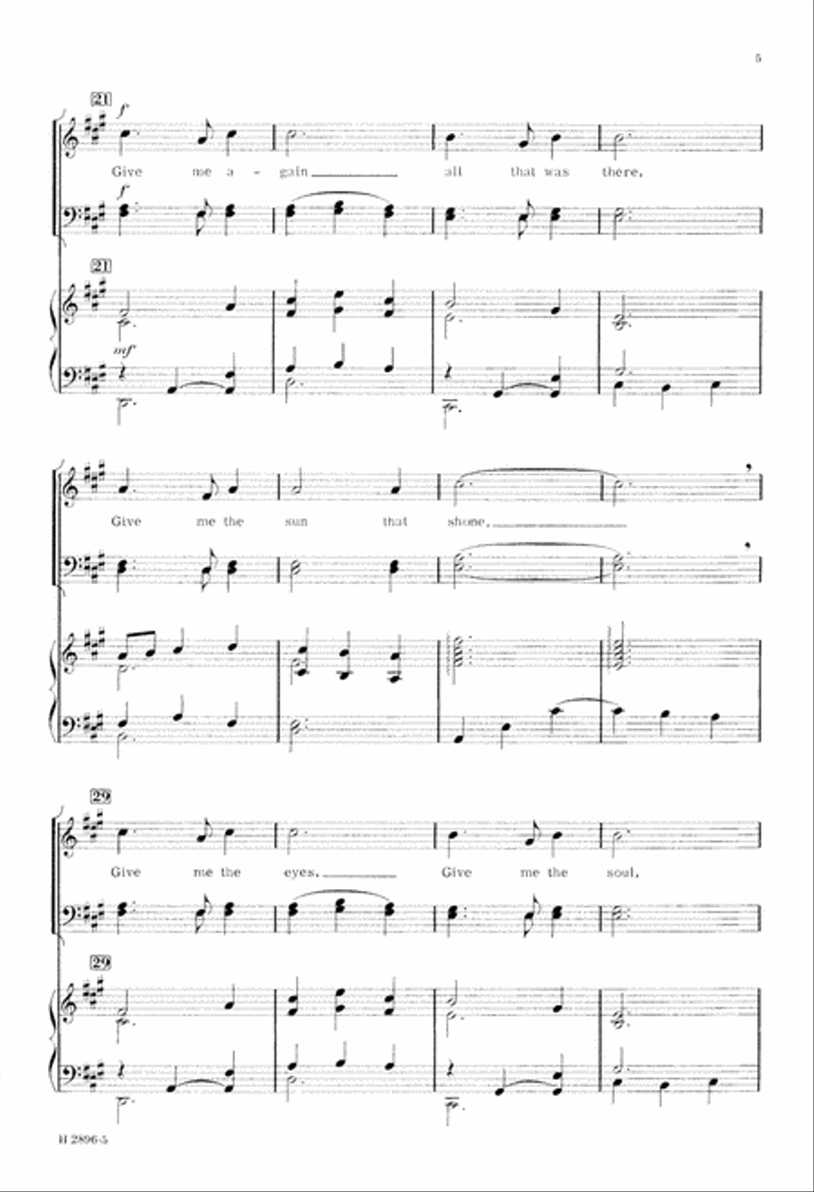 Skye Boat Song (Digital Download) TTB scores gallery preview page 5