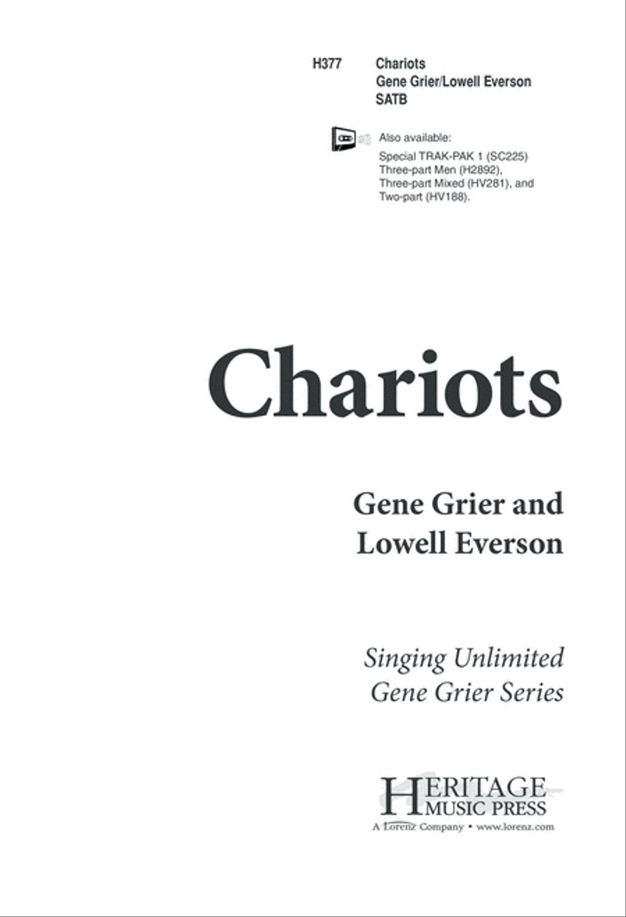 Chariots (Digital Download) 4-Part scores gallery preview page 1