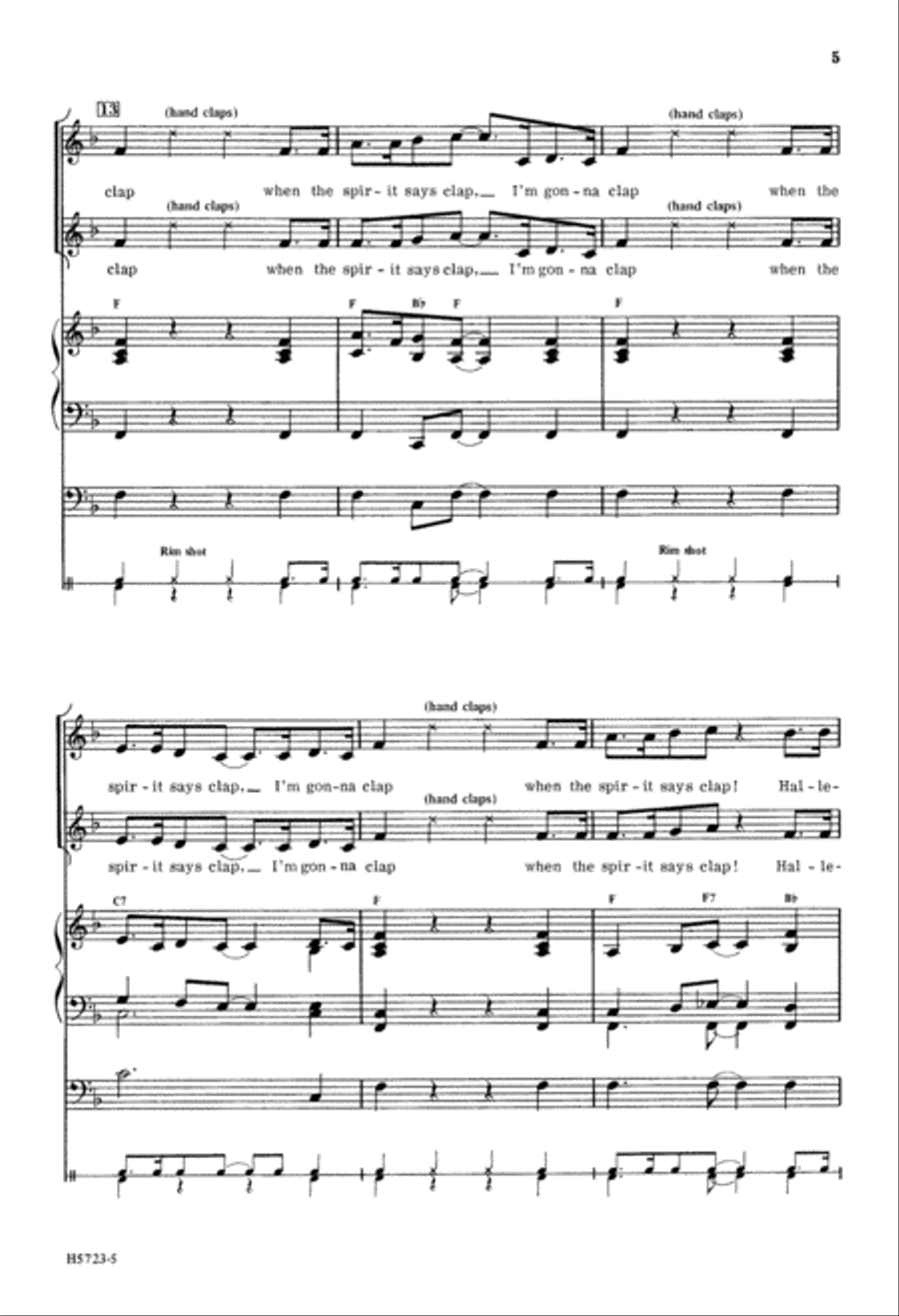 Sing and Shout Sing and Shout 2-Part scores gallery preview page 5